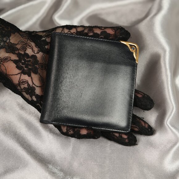 Rare Cartier Saphir 24K Bifold Wallet